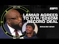 Swagu credits Lamar Jackson for striking deal with Ravens: &#39;He did it his way!&#39; | NFL Live