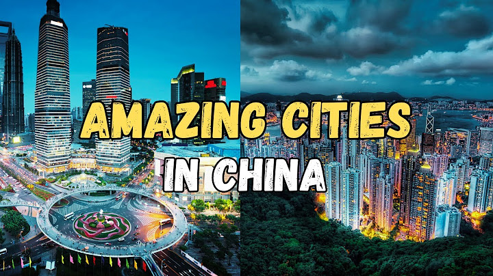 Top 7 fantastiske byer at besøge i KINA🇨🇳 i 2024 | Rejse Kina