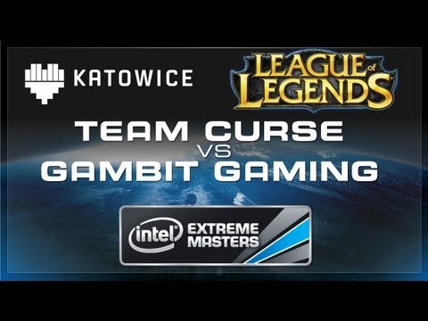 Team Curse vs Gambit Gaming - Group A - IEM Katowice League of Legends [Full HD]