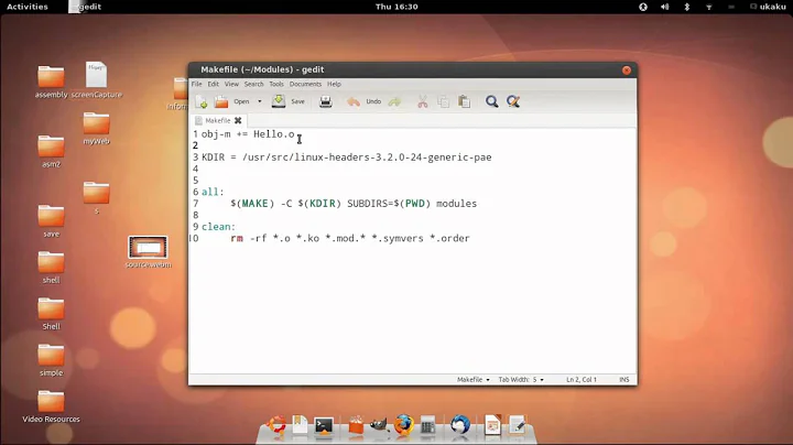 Linux Kernel Module Programming - 03 Coding, Compiling the Module