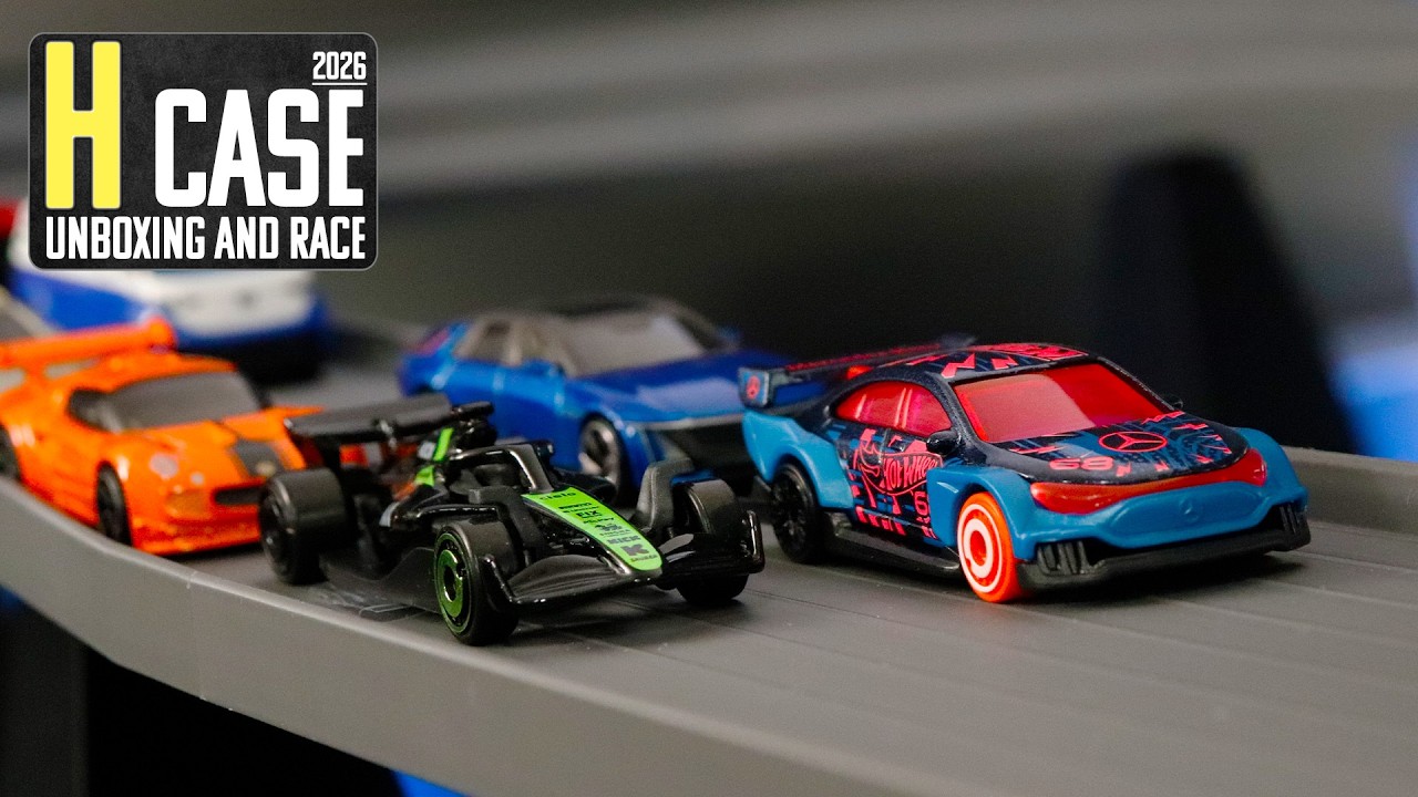 Hot Wheels H Case 2026: Unboxing & Track Test