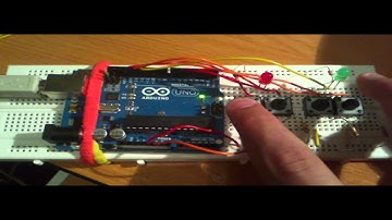 Arduino. Práctica 3. Encender y apagar 2 LEDs con 4 pulsadores.