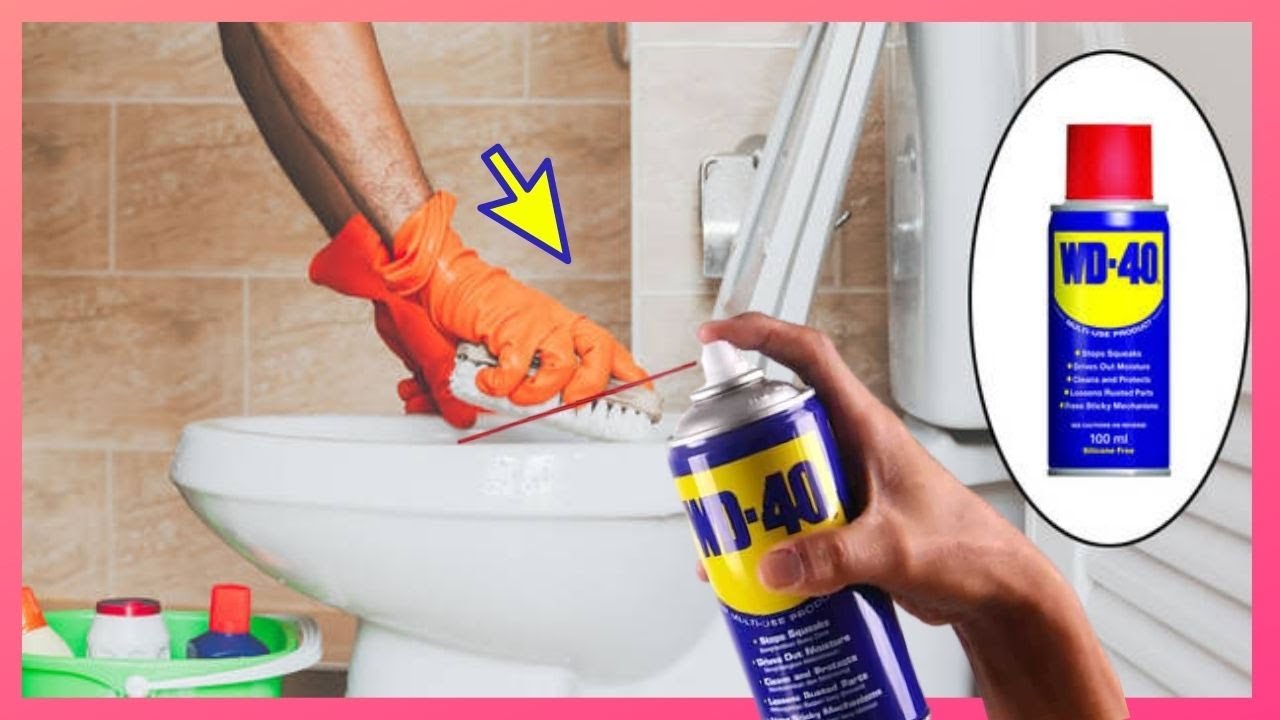 💚 30 FANTÁSTICOS USOS DE WD 40 EN HOGAR que Todo el Mundo Debería Saber 🏘 🏠