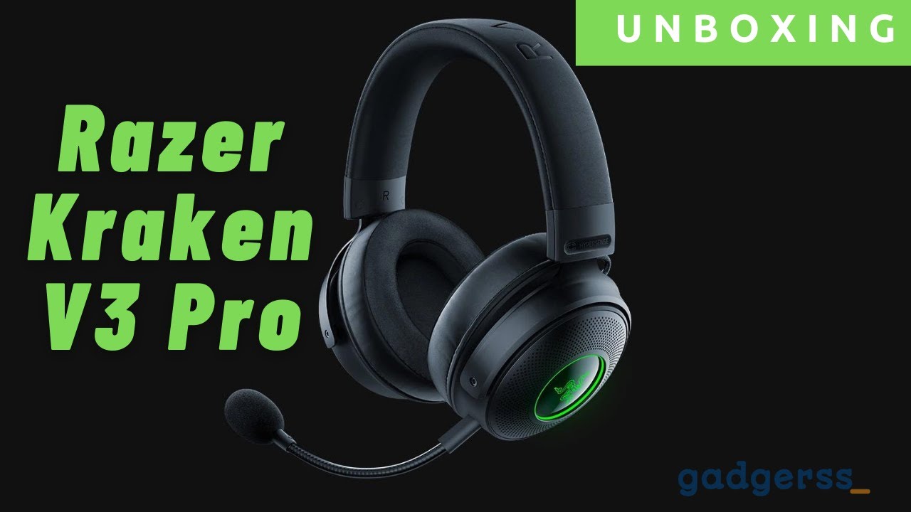 Razer Kraken V3 Pro Auriculares Gaming 7.1 Inalámbricos Negros