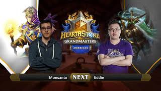 Monsanto vs Eddie | 2021 Hearthstone Grandmasters Americas | Decider | Season 1 | Week 3