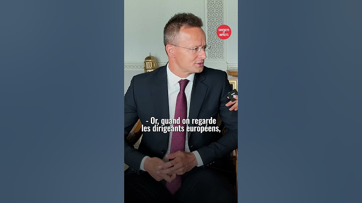 "La Hongrie est le seul État membre de l'OTAN qui n'a jamais livré d'armes à l'Ukraine"