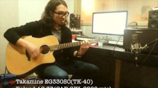 Takamine G Series sound comparing