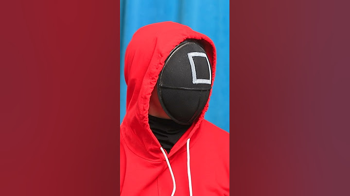 How To Create Squid Game Guard Mask #shorts