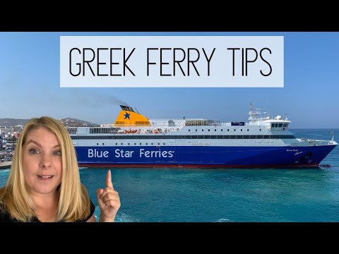 Video: Greece - Turkey Ferry Map and Guide