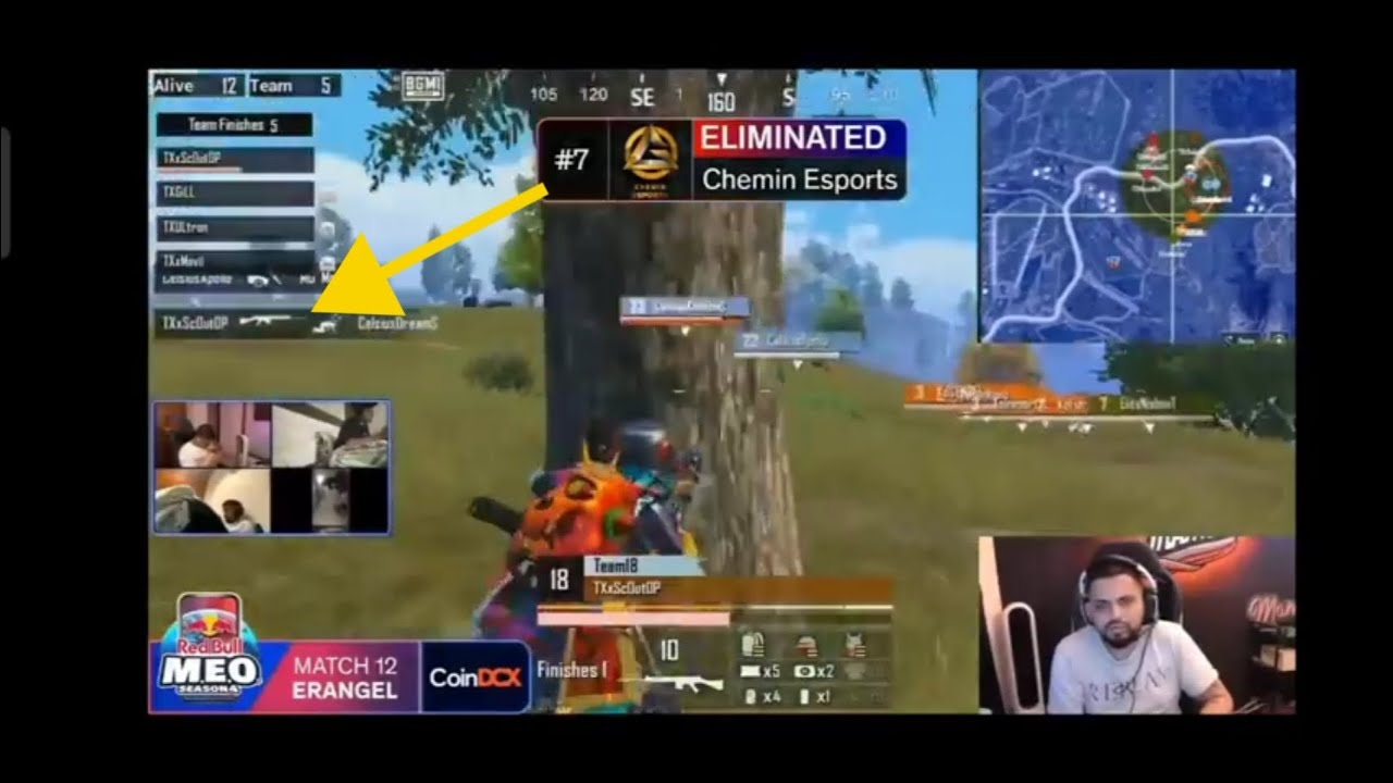 Sid react on Scout Dmr shots in bgis grind match 