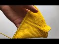RUSLARIN ÖRGÜDEKİ MEŞHUR ARTTIRMA TEKNİĞİ (ROBADAN FARKLI ARTTIRMA YAPIMI) #örgü #knıttıng #crochet
