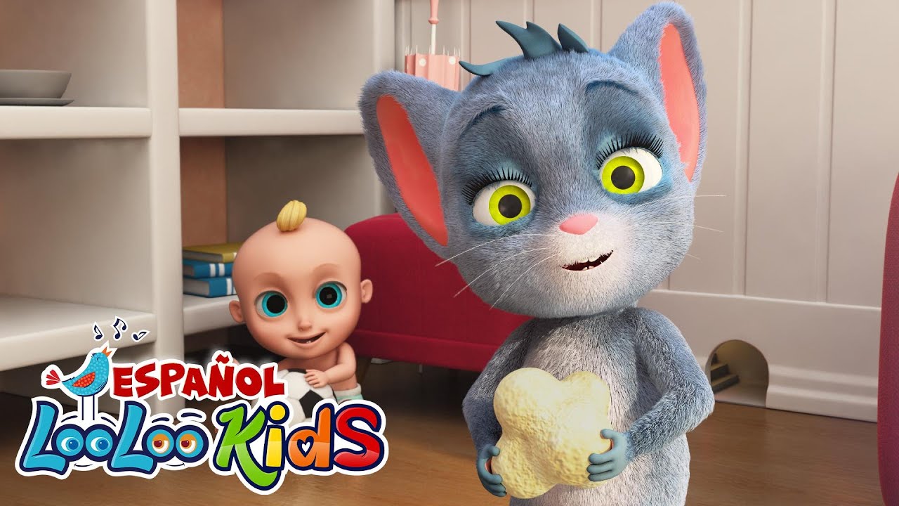 🐭Hickory Dickory Dock - Videos para Bebés para Cantar Y Bailar | Canciones Infantiles LooLoo