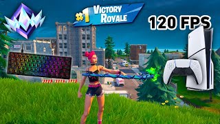 Fortnite Unreal Ranked Reload On Ps5 Keyboard Mouse Gameplay 120 Fps 2K