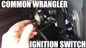 Jeep JK 08-17 Ignition Lock removal - YouTube