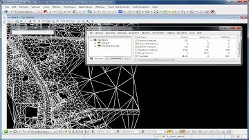 InRoads V8i Basics Part 2   Video Surface Tools 1