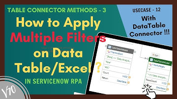 How to Apply Multiple Filters on Excel/Data Table | Filter By Text & Regex Table Methods - 3 #excel