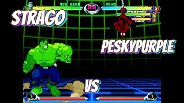 MvC2 (Steam) Peskypurple vs Strago ranked games .:26.11.2025:.