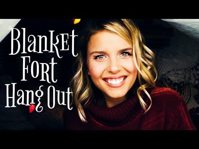 Blanket Fort Hangout in a Thunderstorm/Reading Faerie Tales/ASMR Fantasy Roleplay/Tea Time & Dragons