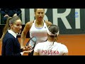 BJK Cup 2023 Qual. | Danilina/Putintseva vs Falkowska/Rosolska | Chair Umpire - Marijana Veljovic
