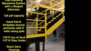 INCREASE YOUR VALUABLE FLOOR SPACE WITH A HEAVY-DUTY MEZZANINE SYSTEM.wmv