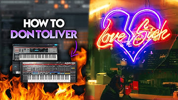 How To Make CRAZY Beats for Don Toliver