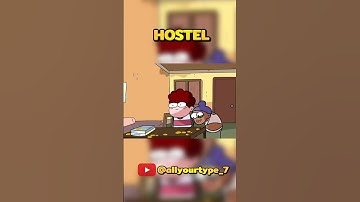 hostel @NOTYOURTYPE @Hardtoonz22 #animation #ytshorts #shorts #funny #notyourtype