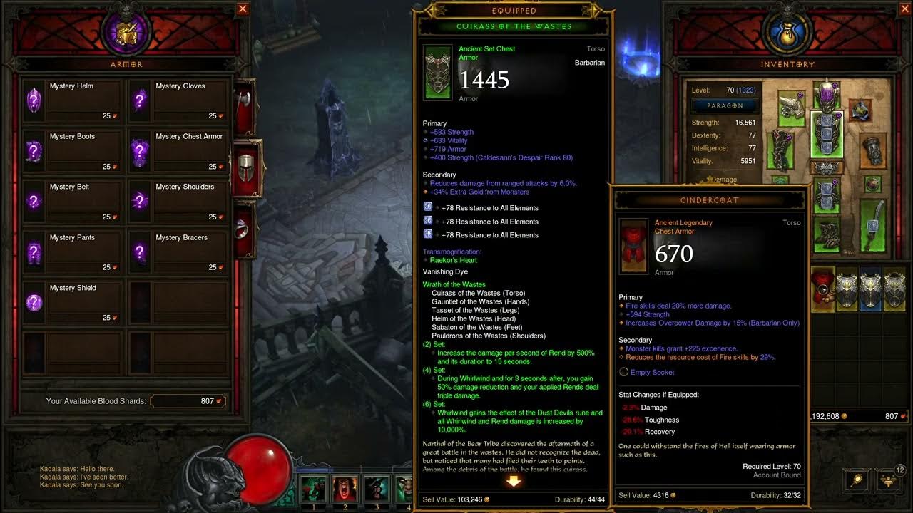 D3 Blood Shards YouTube