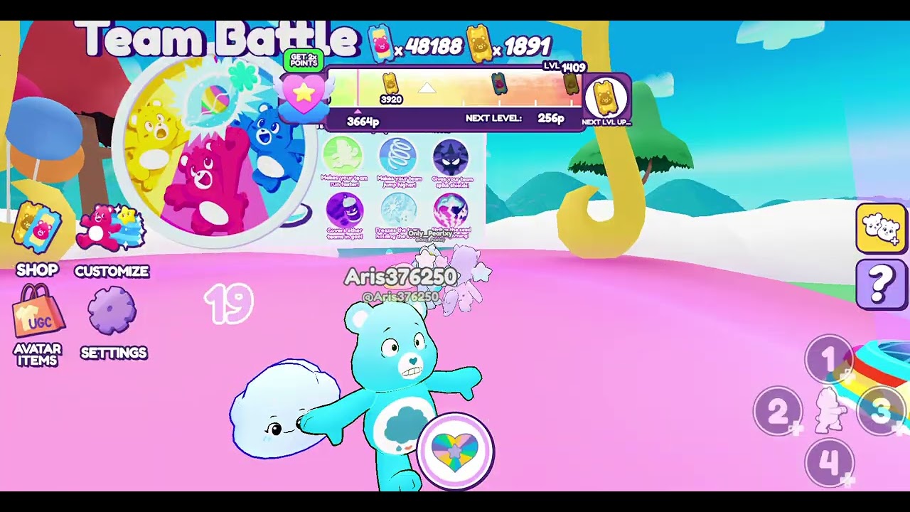 Care Bears Caring Quest Team Battle!  MORE FRIENDLY MATCHES