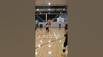 Hitting footwork from Kalei Mau #volleyballplayers #volleyball #provolleyball