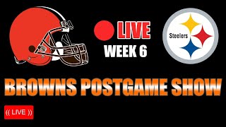 🔴 LIVE - BROWNS vs STEELERS Postgame Reaction