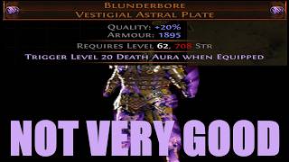 POE 3.29 ~ Death Aura Blunderbore ~ not great