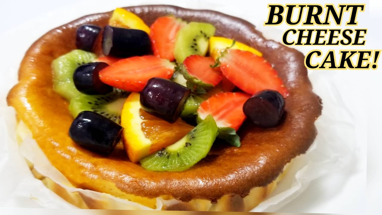 BURNT BASQUE CHEESECAKE YouTube
