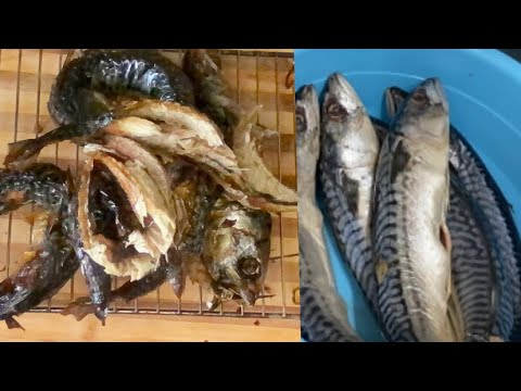 オーブンで魚を乾かす方法#africanfood