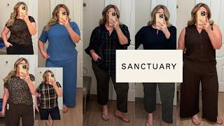 THE CUTEST BROWN MATCHING SET FOR FALL 🤎 Sanctuary plus size ‘shop with me’