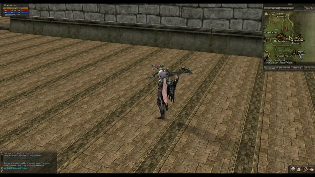 Road to Shilens Messenger Cabrio Lv70 - Aggressive Lineage 2 High Five 👽