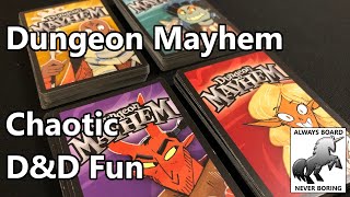 Dungeon Mayhem Review | A Chaotic, Confrontational Card Game with a Dungeons and Dragons Theme