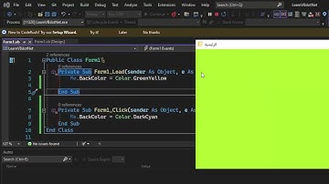 Windows Form app VB net Events From شرح الاحداث داخل الفورم