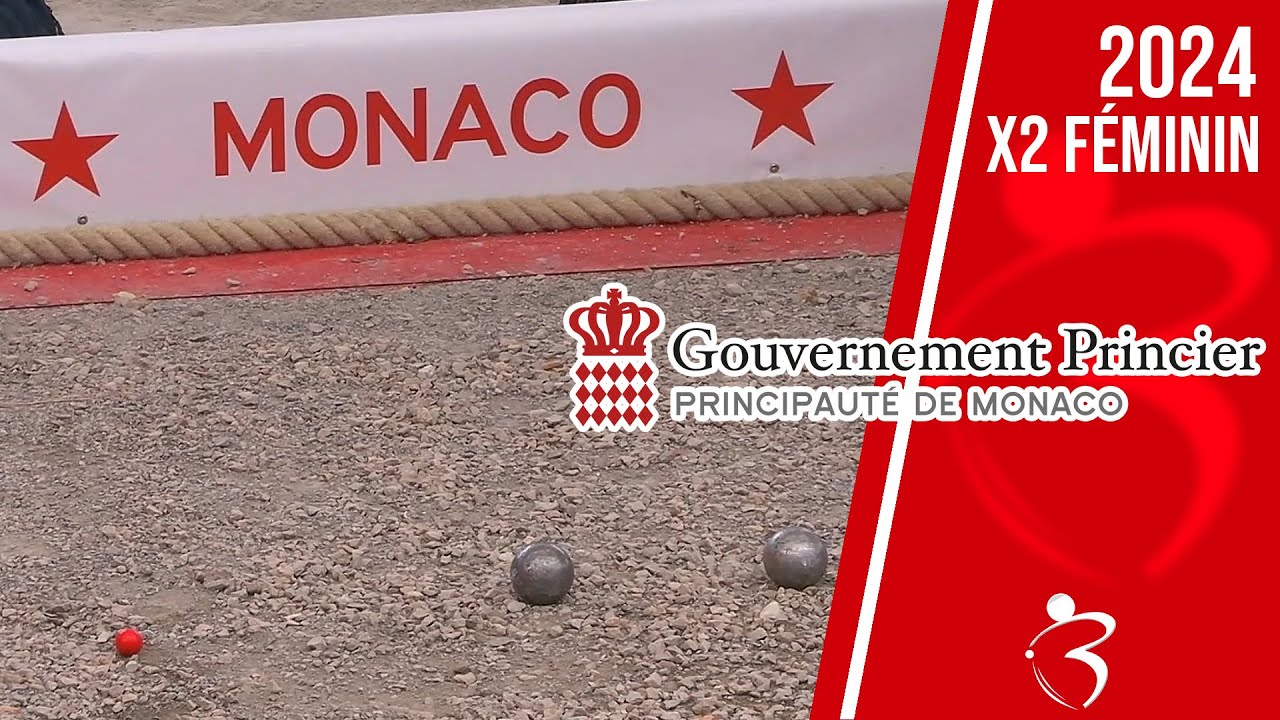 Miniature : Démonstration de la FRANCE en Huitième vs MASCAGNI : International doublette féminin à pétanque