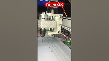 Testing CNC. Homemade CNC with cheap parts #grbl #cncmachine #diy #3dprintingmachine