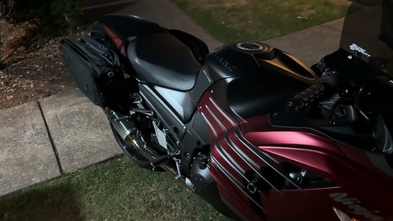 doggy① Zx-14r with Ogio bags! - YouTube