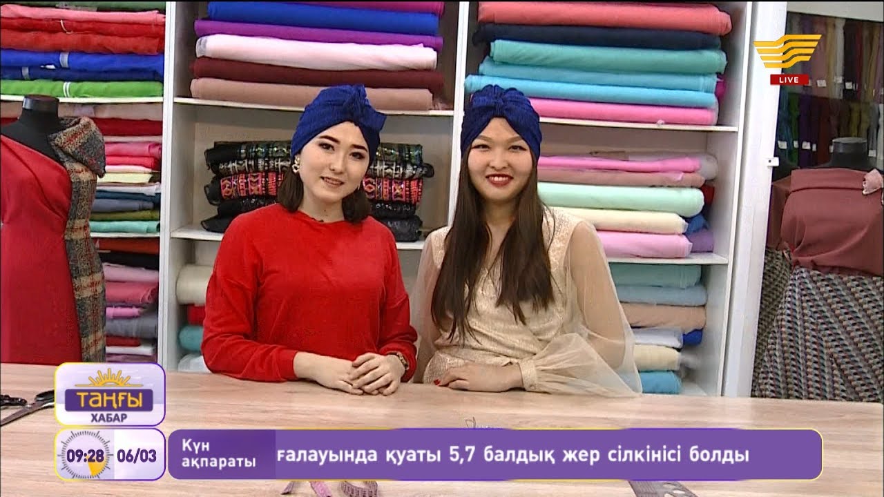 Көктемдік бас киім тюрбанды оңай әрі тез тігу әдісі