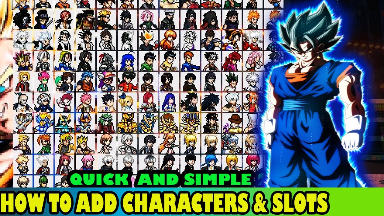 I'm trying to add more characters to the Jump Force mugen but this keeps  happening. Is there a fix? : r/mugen