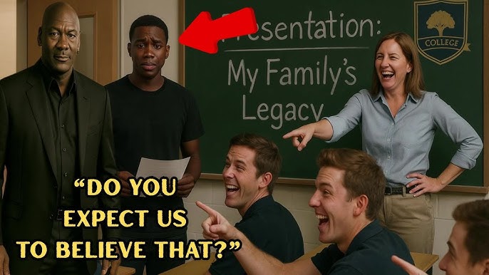 Teacher Mocks Black Boy for Claiming His Dad Is Michael Jordan Until His Dad Steps In ! - YouTube