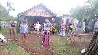 Video pembelajaran joget sabetan jaranan buto banyuwangi