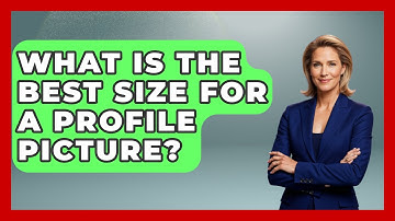 What Is The Best Size For A Profile Picture? - Graphic Design Nerd