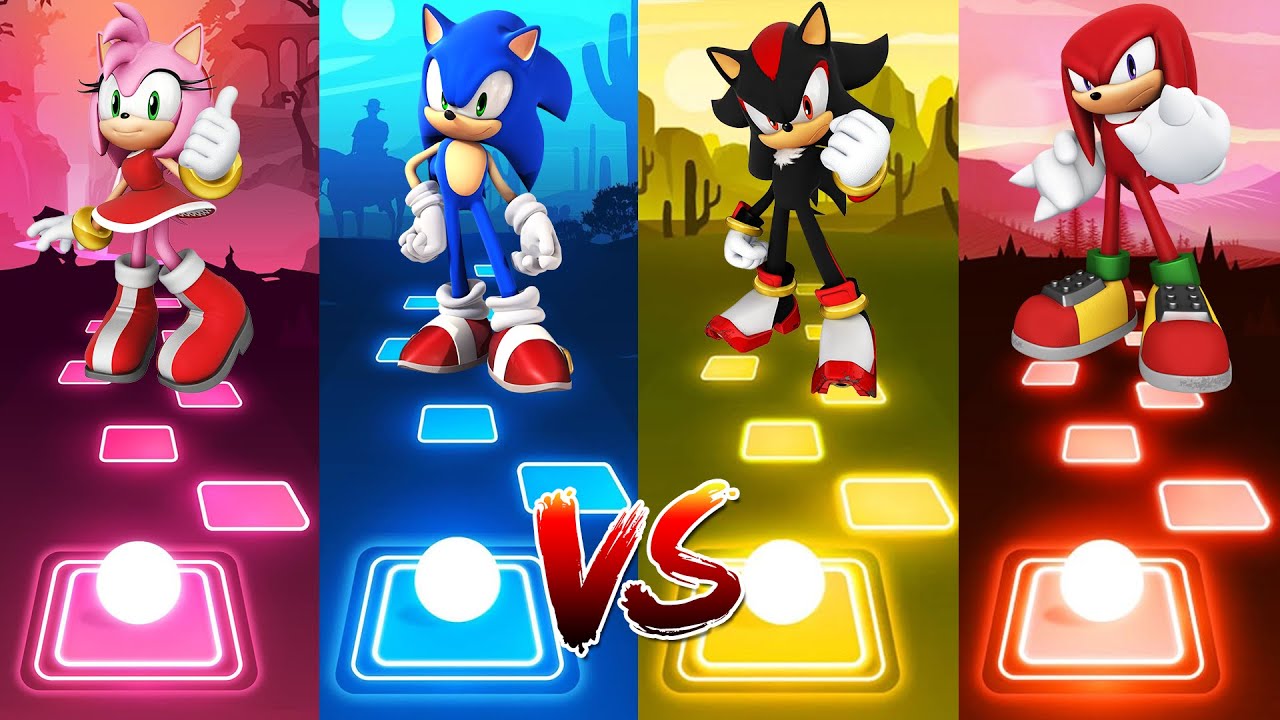 Trelemek Amy Rose Shadow The Hedgehog Silver The Hedgehog Sonic