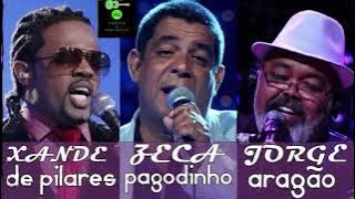 ZECA PAGODINHO XANDE DE PILARES E JORGE ARAGÃO  NOVEMBRO 2018