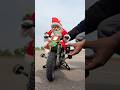 Santa swaps his sleigh for a mini motorbike | Osmo Nano