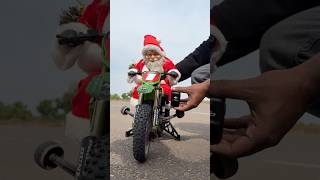 Santa swaps his sleigh for a mini motorbike | Osmo Nano