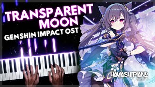GENSHIN IMPACT OST - A Transparent Moon (Liuli Pavilion) // Piano Cover (feat. Erhu)   Sheets!